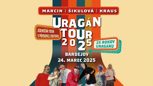 URAGÁN - 25 rokov - Tour 2025