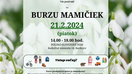 BURZA MAMIČIEK